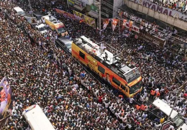 Nearly 500 police personnel were deployed for Vijay''s rally in Karur: ADGP